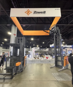 卓一智能叉车亮相2024年Modex物流展，引领智能物流新潮流