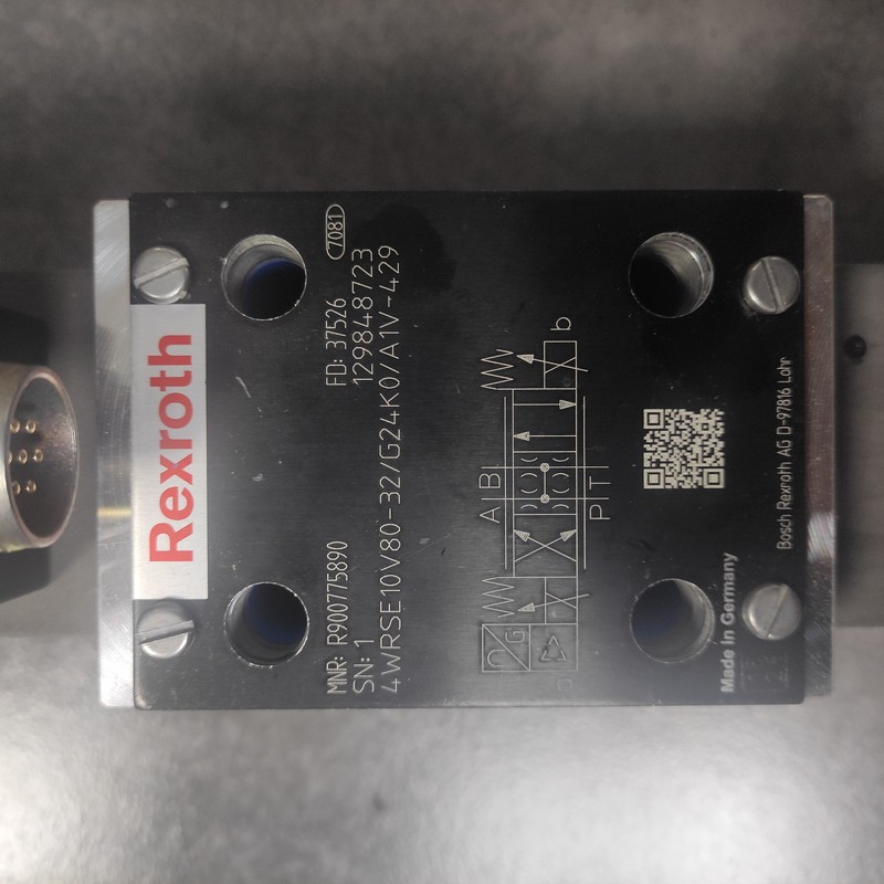 液压比例方向阀 R900775890 4WRSE10V80-3XG24K0A1V-429
