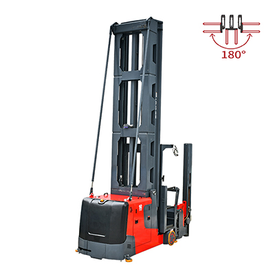 人上型窄巷道三向叉车