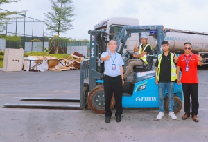 合力叉车服务蜜雪冰城（第51站）