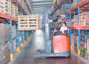 合力叉车助力三环锻造（第57站）