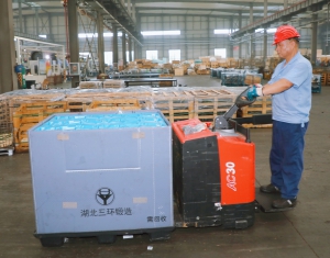 合力叉车助力三环锻造（第57站）