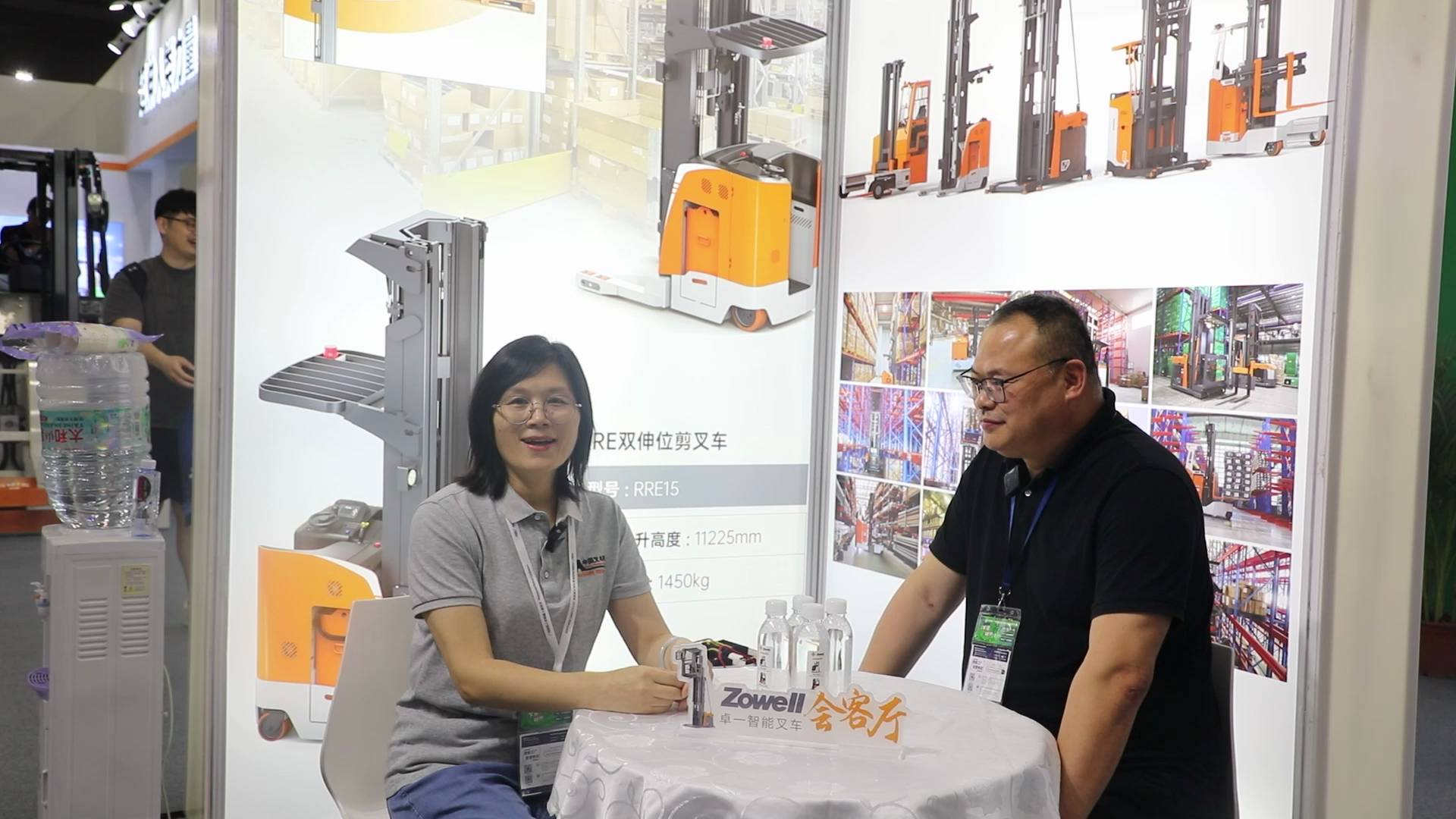 微视频 卓一智能叉车副总经理吴延涛：秉持差异化竞争战略