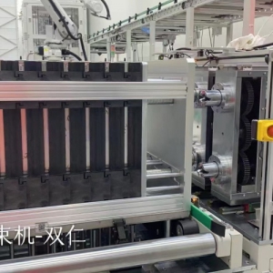 电池拘束托盘全自动加解拘束设备