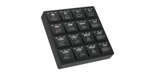 硕博电子按键面板SPM-KEYP-D16系列，传统控制与无线通讯的创新结合