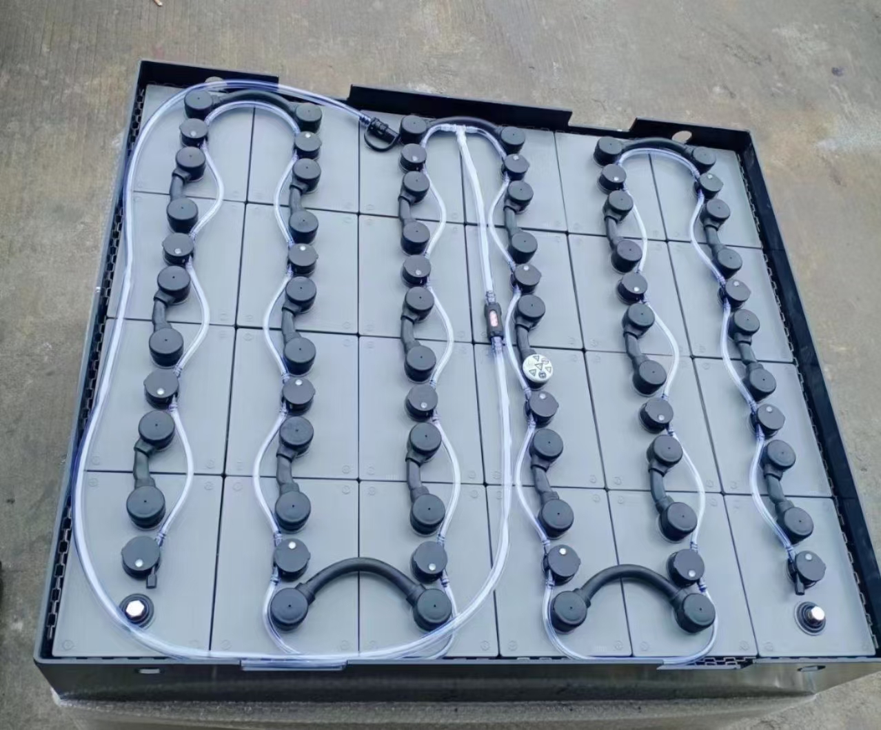 叉车蓄电池用补水系统电池补水装置电池加液系统叉车电池配件