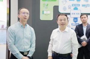 国开行浙江省分行行长杨志明来访天能