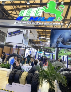 毅狮迈特种轮胎在bauma CHINA 2024上展现技术实力