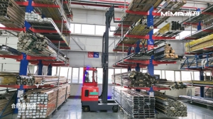 合肥搬易通MiMA长物料搬运解决方案，助力门窗行业实现高效转运密集堆垛！