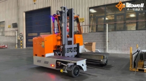 客户案例|卓一5吨重载多向叉车，助力卡特彼勒重型物料高效搬运