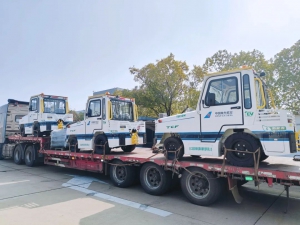 TCF牵引车批量交付中国南航，助力武汉天河国际机场降低碳排放！