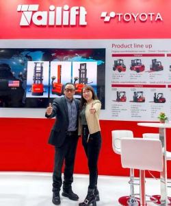 台励福亮相LogiMAT 2025，以新能源锂电叉车助力物流行业绿色转型