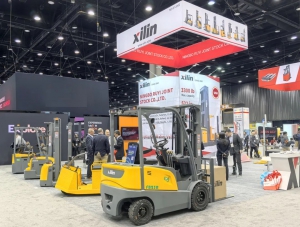 电动叉车、定制牵引车齐上阵，如意在ProMat 2025玩转绿色物流