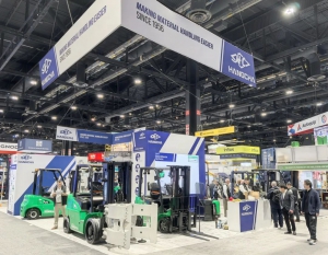 杭叉集团在ProMat 2025上 “智”领北美物流新风向