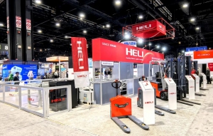 当绿色科技遇见智慧物流--合力ProMAT 2025展台观察记