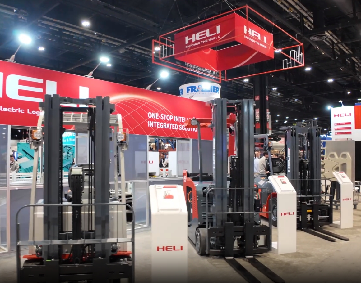 当绿色科技遇见智慧物流--合力ProMAT 2025展台观察记