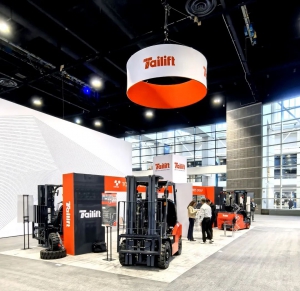 台励福亮相ProMAT 2025：电动叉车“小升级”里的北美市场大棋局