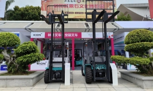 宝骊叉车“石”力全开，厦门国际石材展狂揽订单！