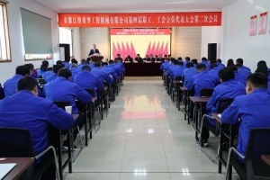 融合聚力强根基 创新领航谋新篇 开启江淮重工高质量发展战略破局新征程--江淮重工第四届职工、工会会员代表第二次会议胜利召开