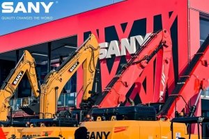 苏子孟会长等受邀出席三一bauma 2025展区开幕仪式