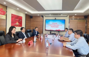 上海杨浦科创集团董事长郑岳肖一行到合力科技考察交流