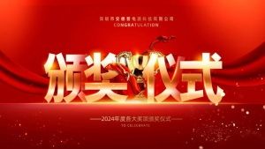 安德普2024年度员工表彰大会璀璨绽放，共鉴精英风采！