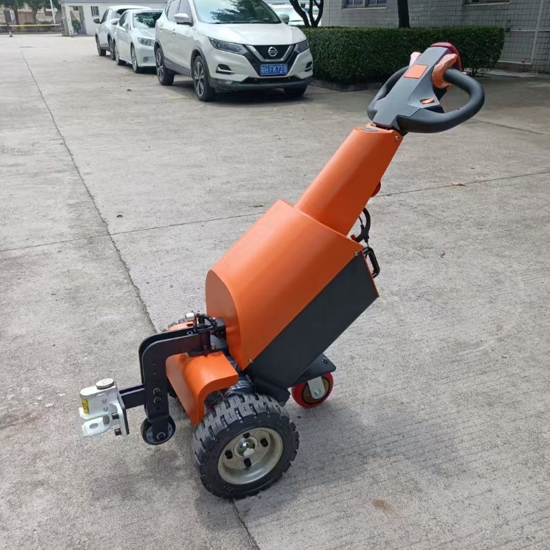 1吨1.5吨手拉式电动牵引车 步行式电拖车头迷你型机场搬运车