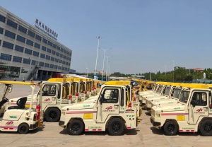 TCF多款新能源车辆批量入驻郑州新郑国际机场！多场景全面赋能机坪物流！