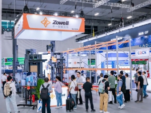 卓一智能叉车发布窄巷道系列新品 赋能智慧物流新生态--亮相2025广州LET