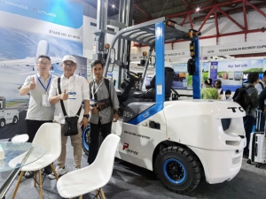 TCF新能源装备闪耀2025印尼工业周！助力东南亚物流绿色升级！