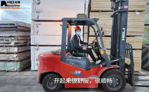 合力新能源叉车"激活"七彩美连零碳动能