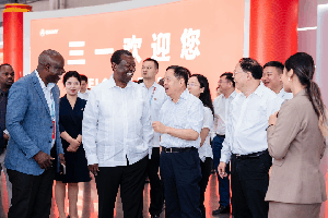 中非经贸博览会开幕前后 非洲多国代表团密集来访三一！