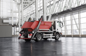 HIAB全新自卸式装载设备系列亮相