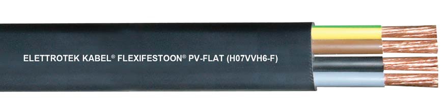 ELETTROTEK KABEL FLEXIFESTOON HF-FLAT 电缆