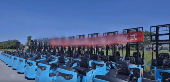 杭叉集团|节能减碳，绿色发展——杭叉租赁新能源产品成功交付汽车龙头企业