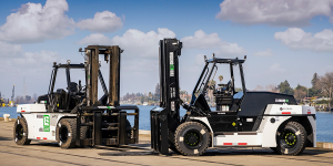 Wiggins推出54吨重型锂电平衡重叉车