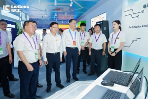 以AI之名：柳工电智产品亮相东盟博览会