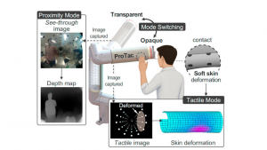 日本科学家研制出安全机器人“触觉”