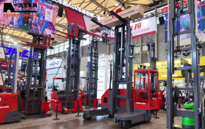 8T全向前移式叉车MQC80亮相CeMAT ASIA 2025#MIMA米玛电动叉车