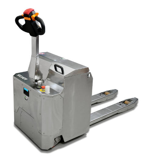 银色S20-不锈钢电动托盘车