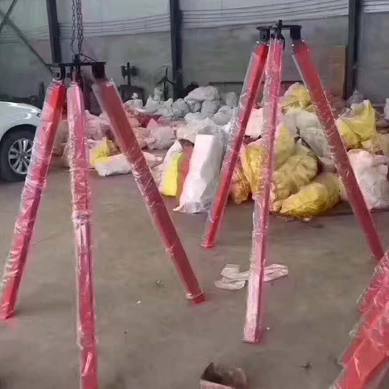 可伸缩起重三脚架