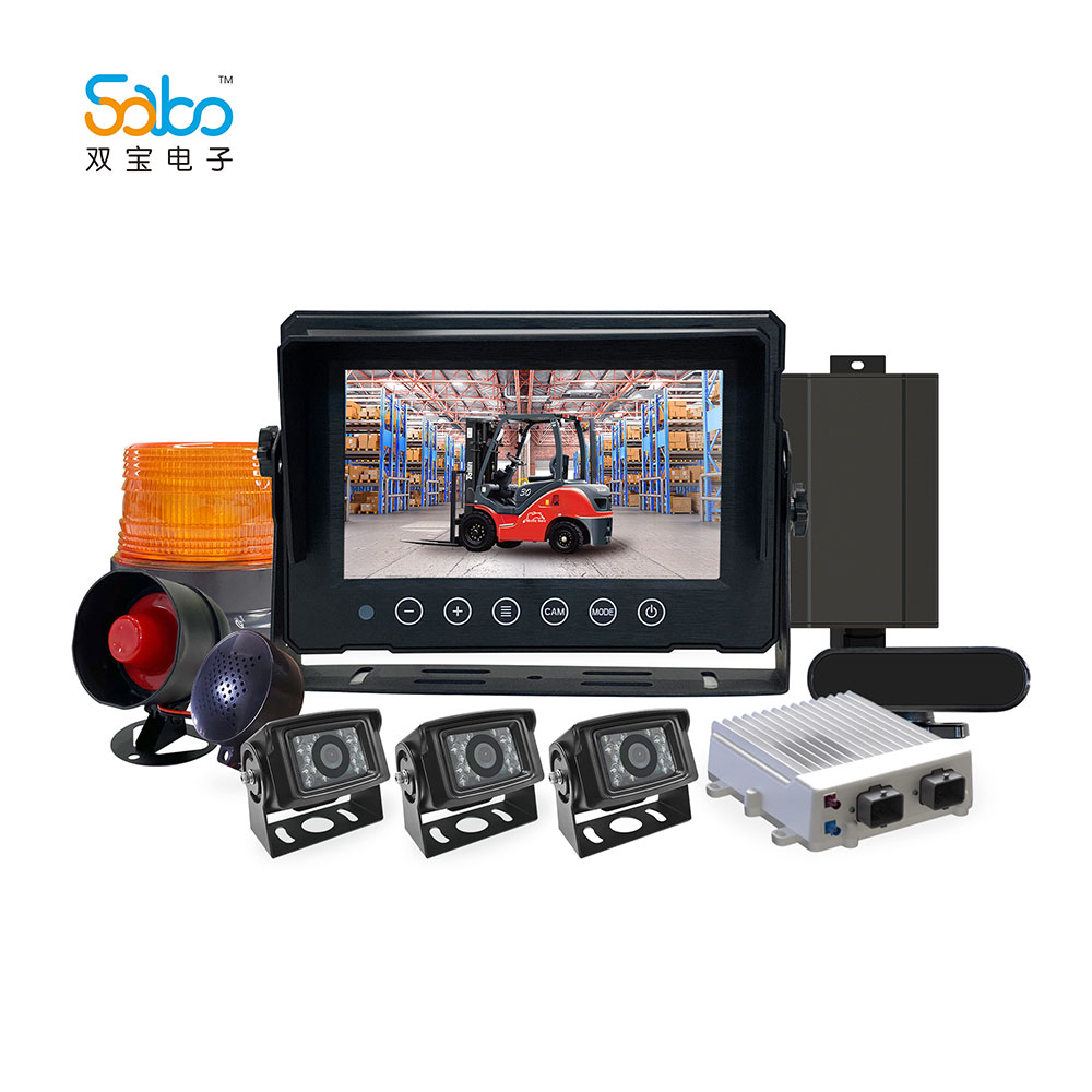 叉车AI防撞辅助系统|厂区叉车盲区预警系统|叉车防碰撞语音提醒系统