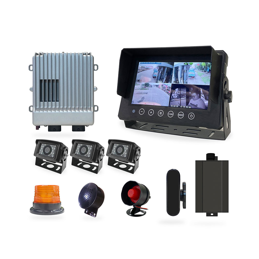 叉车AI防撞辅助系统|厂区叉车盲区预警系统|叉车防碰撞语音提醒系统