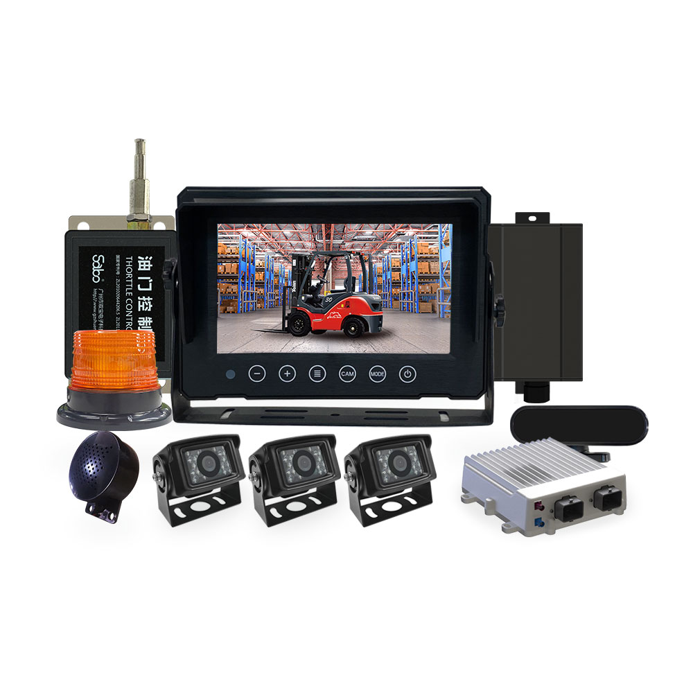 叉车AI防撞辅助系统|厂区叉车盲区预警系统|叉车防碰撞语音提醒系统