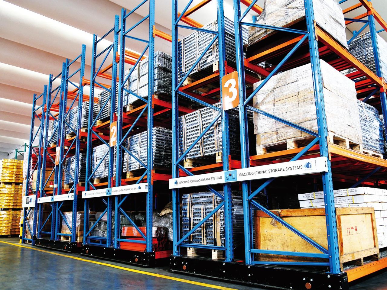 电动移动式货架