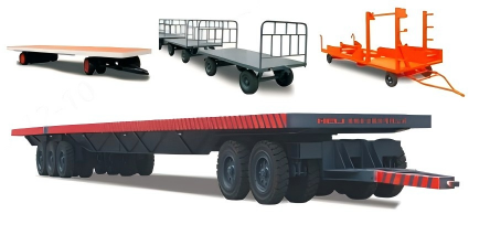 安徽合力：1-80T平板拖车