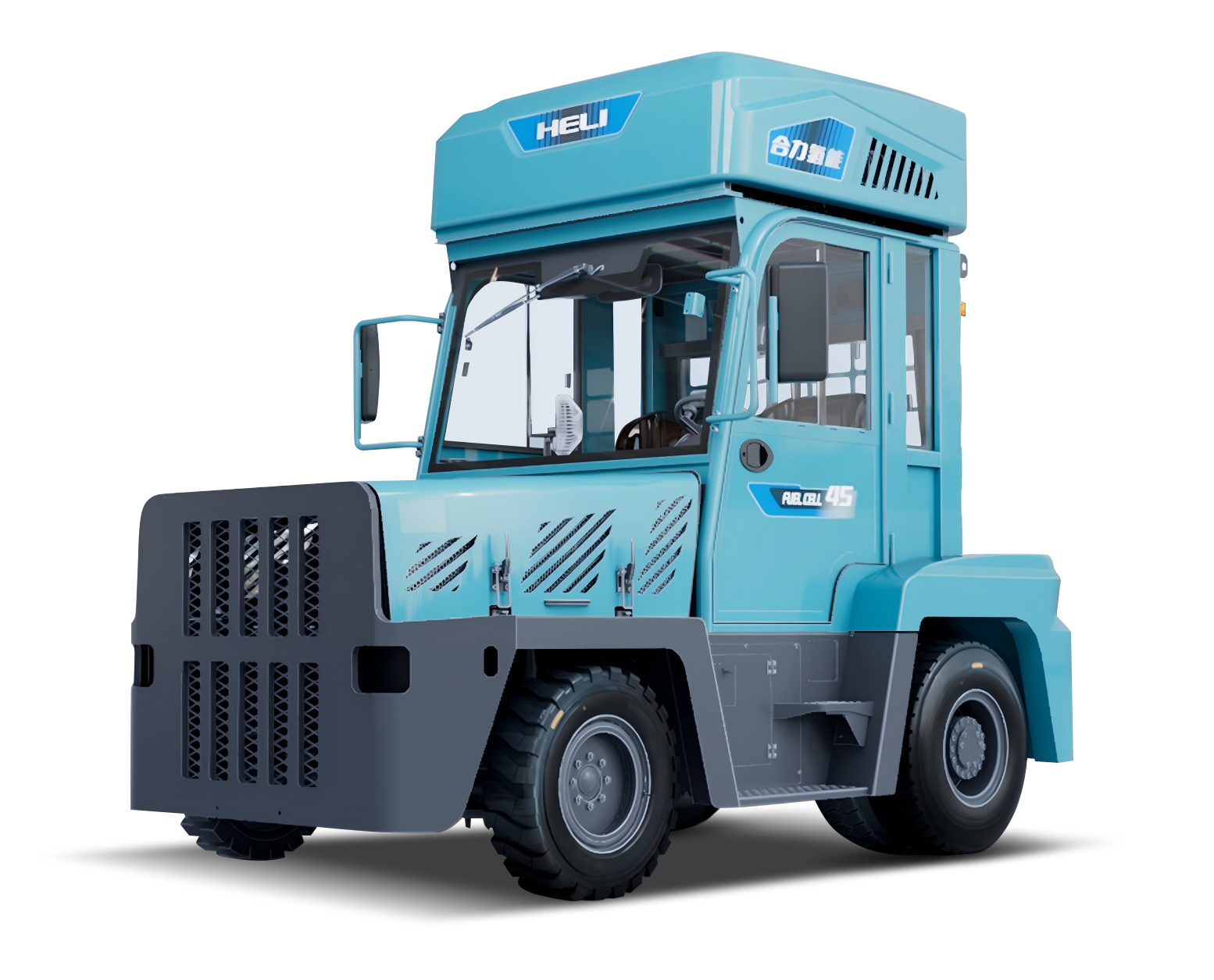 安徽合力：45t G2系列氢能源动力高压锂电牵引车