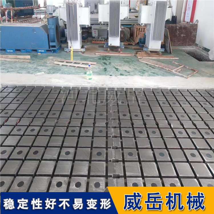 划线测量铸铁平台HT200检测工作台电机试验平台