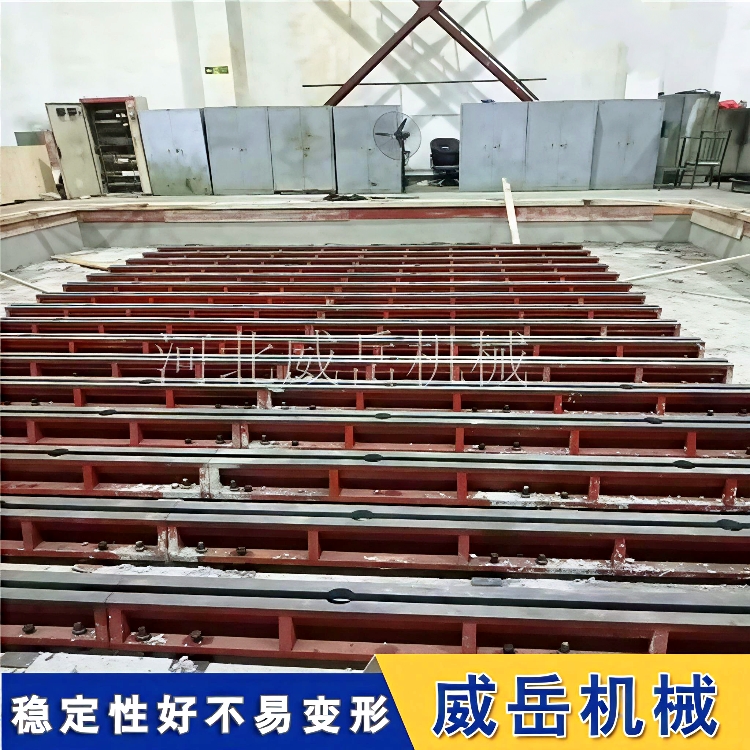 铸铁精T型槽地轨地槽铁长3米拼接地梁