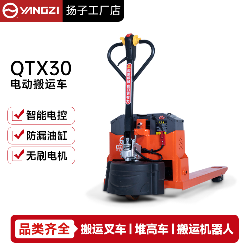 称重款电动叉车,搬运车,电动地牛扬子厂家直销-支持非标定制